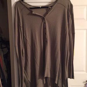 Free People long sleeve shirt